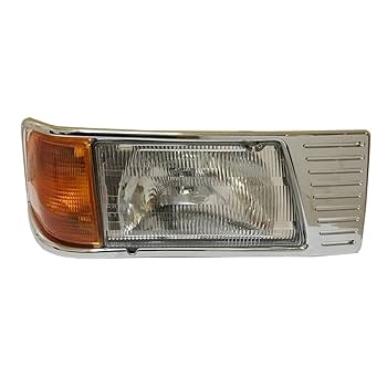 Amazon.com: NIUPARTS Headlight with Adjusters, Corner Lamp